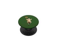 Pecora nel maglione Aran durante la danza dello stept PopSockets PopGrip Adesivo