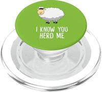 Pecora so che tu mi mandi in gregge pecora carina PopSockets PopGrip per MagSafe