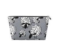 Pecore divertenti, Borsa da toilette Borsa per trucco Borsa per cosmetici Borsa da toilette da viaggio portatile