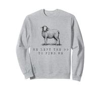 Pecore Ha Lasciato Il 99 per Trovarmi Felpa