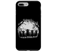 Pecore infestate Occhi Fissanti Luna Piena Inquietante Lamb Night Custodia per iPhone 7 Plus/8 Plus