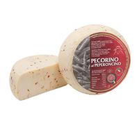 Pecorino al Peperoncino | trancio sottovuoto da 0,3 kg | formaggio artigianale Toscano | Salumificio Artigianale Gombitelli - Toscana