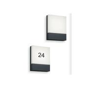 Applique a parete led PECOS 227760142 alluminio e antracite