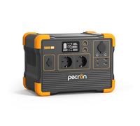 pecron Generatore solare portatile E600LFP, 614 Wh LiFeP04 batteria 1200 W CA uscite generatore di corrente per viaggio/campeggio/attività all'aperto/emergency (E600LFPEU)