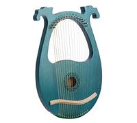 PECY Arpa per Arpa Blu A 16 Corde per Plettro per Arpa in Mogano con Lira Strumenti Arpa (Color : 16 Tone Style B)
