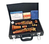 PECY Clarinetto C Keys Redwood Klarnet placcato oro Clarinetto Strumento a fiato