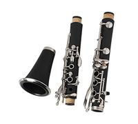 PECY Clarinetto in bachelite nero Clarinetto Suono Pronuncia trasparente Lavorazione accurata Clarinetto Strumento a fiato
