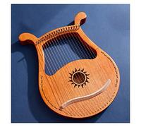 PECY Lira Harp Wooden Professional Folk Classical Harp Lyre Traditional Strumenti Arpa (Color : 19 Strings Style 4)