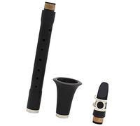PECY Nero ABS Clarinetto Bb B Piatto Keyless Clarinetto Professionale Strumento A Fiato Con Ance Caso Clarinetto Strumento A Fiato