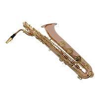 PECY Sassofono Sassofono in Bronzo in Bronzo Oro Professionale Baritone E Laccato Piatto