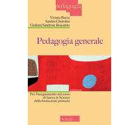 Pedagogia generale per l'insegnamento nel corso di laurea in scie
