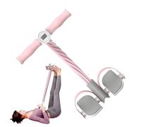 Pedal Ankle Puller Rope, Sit up Ankle Pull Cord, Fitness Exerciser Equipment, Stretching and Belly Training Tool, Aid for Arms, Waist, Legs, Abs, Shoulders, Addome