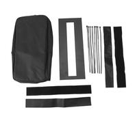 Pedal Board Guitar Alluminio Alluminio Super Light Effect Pedal Board Portable per chitarristi Musicisti professionisti 38x14,5 cm con borsa da trasporto