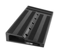 Pedal Board per chitarra - resistente per cuscinetti, alluminio rigido, supporto per cavi integrati, supporto per la fornitura di energia, installazione di effetti portatili, di