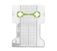 Pedal Cleat Justier - 4,33x11.42 Pollici Strumento di Regolazione della Bike Bici | di Regolazione delle Scarpe | Strumento di Impostazione per Piatti di Scarpe da Bici | Orientamento 'a