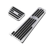 Pedal Cover Set Per BYD Per DENZA D9 2023 Acceleratore Pedale Poggiapiedi Pad Copertura Proteggi Nessun Foro Acciaio Inox Accessori Auto Pedali Freno Carburante Footrest(SLIVER)