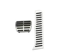 Pedal Cover Set Per Golf 5 Per Mk5 Per 6 Per Mk6 Per Golf5 Per Golf6 2003-2013 LHD Auto Gas Pedale Del Freno Accessori Pedali Copertura Footrest(AT Without Rest)