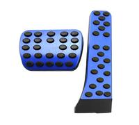 Pedal Cover Set Per Mercedes Per Benz Per C CLS E Per GLK Per SLK 2 Pezzi Pedali Per Auto In Alluminio Pedale Dell'acceleratore Del Freno Gas Pad Cover Footrest(Blue)