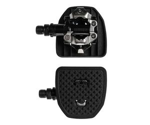 Pedal Plate Piattaforme Per I Piedi 2.0 Shimano Spd-mtb/look X-track Black