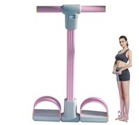 Pedal Puller Resistance Band,Elastic 6-Tube Yoga Strap Pedal Puller | LED Display Tension Rope, Multifunctional Fitness Equipment for Stretching Slimming Training