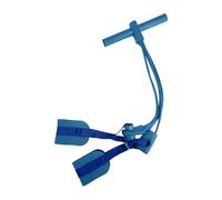 Pedal Resistance Band, Non Slip Stretch, Elastic Exercise Equipment | Multiuse Pedal Resistance, Band With Handle, Versatile for Home, Gym Office Dorm, Travel Full Body, Physical Fitness Training