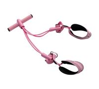 Pedal Resistance Band, Non Slip Stretch Elastic Exercise Training Gear | Non Slip Stretch Design, Elastic Pedal Resistance Band with Handle, for Home Gym Office Dorm Travel Full Body Fitness
