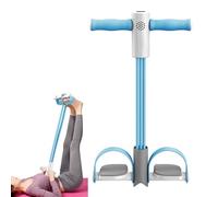 Pedal Resistance Band,Smart 6-Tubes Sit Up Exercise Equipment - Yoga Strap Bodybuilding Expander, Puller Strength Training Tension Rope For Arm, Home