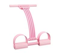 Pedal Resistance Band with Handle 8-Tube, Adjustable Latex Band Home Workout Equipment for Gym Fitness Esercise Indoor Outdoor Full Body Stretching Leg, Resistenza Training for Arms Legs Core