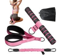 Pedal Resistance Band With Handle,Attrezzatura Allenamento Regolabile da 27,2 kg a 13,6 chilogrammi - Bande Di Resistenza Per Gambe E Addominali,Palestra Yoga Pilates Addominali e Sit Up per Donne