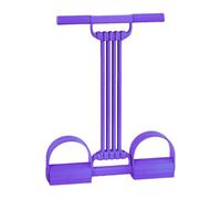 Pedal Resistance Band With Handle - Latex 33x51cm | Exercise Band, 8-Tube Adjustable Multifunctional Bands With Handle | Home Workout Equipment For Gym Fitness Indoor Outdoor Full Body Stretching Leg