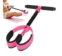 Pedal Resistance Band with Handles - Fitness Gear, Foot Pedal Resistance Rope for Core, Arms, and Legs, Home Exercise Equipment, Sit-Up Assist, Adjustable Tension for Women, Men, Adults, Athletes