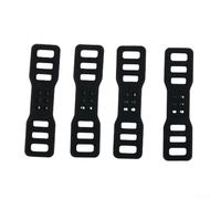 Pedala facilmente con 4 cinghie elastiche in silicone per il montaggio di accessori per bici, ideale per uso in montagna, elettrica e bici da strada (D)