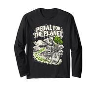 Pedala per Il Pianeta: Bicicletta Eco-Friendly Vintage Maglia a Manica
