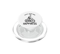 Pedala verso la felicità PopSockets PopGrip per MagSafe