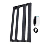 Pedalboard Pour Guitare - Planche Effet Avec Sac De Transport - Support Solide Pour Pédales D'effets - Alluminio Léger, Antidérapante, Gestion Câbles Intégrée - Compatibile Guitare Électrique,