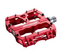 Pedale a Fuga Inversa Rosso per MTB - Robusto e Affidabile in Alluminio 6061