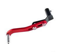 Pedale a leva in lega di alluminio progettato per applicazioni motociclistiche che richiedono un avvio manuale preciso (rosso)
