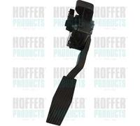 Pedale acceleratore per veicolo con guida a Sx rettangolare 7513537 HOFFER