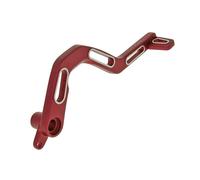 Pedale alluminio rosso per il motociclo