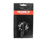 Pedale automatica per mountain bike Newton a sfere tipo SPD in alluminio nero co