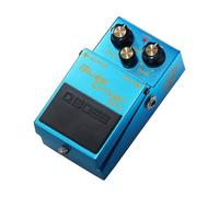 Pedale BOSS BD-2-B50A Blues Driver | Pedale Compatto in Edizione Limitata per il 50° Anniversario | Finitura Metallizzata, Vite in Argento, Manopole Dorate ed Emblema del 50° Anniversario