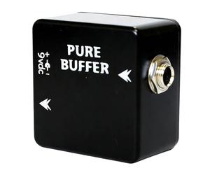Pedale buffer per effetti per chitarra compatto Struttura in lega alluminio adatta per la perdita segnali e mantenere circuito buffer a basso rumore della qualità del tono