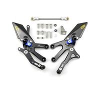 Pedale Cambio Per YZFR3 Per YZF-R3 Per YZF R3 2015-2022 Pedane Arretrate Per Motociclette Pedane Arretrate Pedali Alzati Leva Cambio Kit Freno(Blue 2)