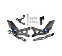 Pedale Cambio Per YZFR6 Per YZF-R6 Per YZF R6 2017-2022 Pedane Arretrate Per Motociclette Pedane Arretrate Pedane Leva Cambio Kit Freno(Blue 3)