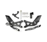 Pedale Cambio Per YZFR6 Per YZF-R6 Per YZF R6 2017-2022 Pedane Arretrate Per Motociclette Pedane Arretrate Pedane Leva Cambio Kit Freno(Titanium 3)