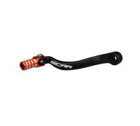 SCAR Leva Cambio in Alluminio Forgiato Compatibile con KTM SX SXF EXCF EXC TPI 250 300 350 450 11-23 - Arancione