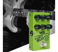 Pedale Chitarra Preserva Segnale Classico Effetto Ritardo True Bypass Design