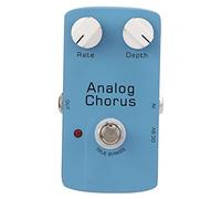 Pedale Chorus Analogico Robusto Pedale Effetto per Chitarra Elettrica con Piccola Luce Flash a LED per Chitarre