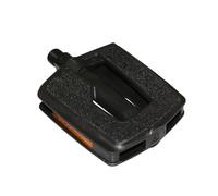 Pedale city in resina nera con inserti super grip 9-16" (coppia)