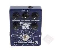 Pedale Compressore Basso, Effetto Compressione True Bypass, Scocca in Lega di Alluminio CP45 - Compressione Potente, Tono Trasparente, Ideale per Performance Live